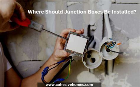 do junction boxes need to be mounted|wire splice without junction box.